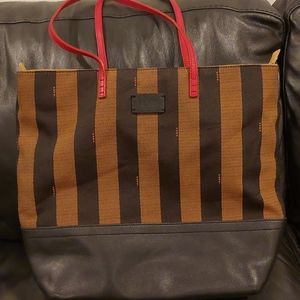 Roll bag leather fendi